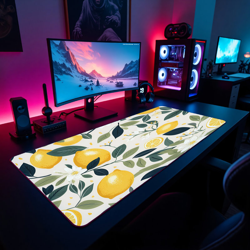 Polyester Desk Pad, 23.6x13.8
