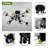 6-lights Glass Globe Sputnik Chandelier-2140676894-2140676889