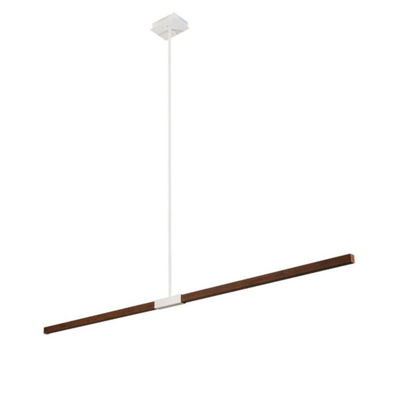 Trax 1 - Light LED Pendant, 76" H x 96" W x 6.5" D