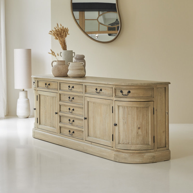 Celeste 88.58'' Solid Wood Sideboard