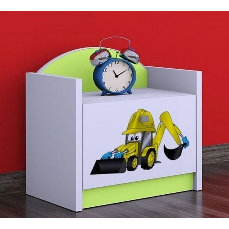 Sam Nightstand, Green
