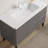 Stylish simple grey bathroom cabinet