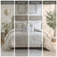 Ensembles de literie en coton de qualité supérieure, mini ensemble de couette taupe, conception élégante et confortable
