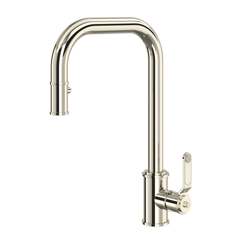 Armstrong™ Pull-Down Kitchen Faucet With U-Spout, Polished Nickel