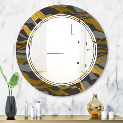 Miroir mural moderne et contemporain sans cadre