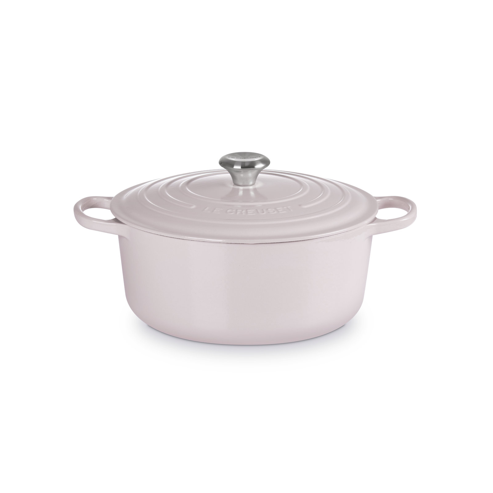Enameled Cast Iron Oval Dutch Oven, 7.25 quarts, Shallot