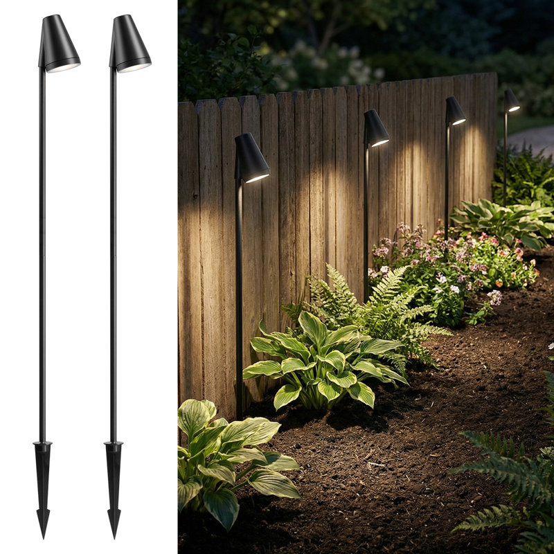 Matte Black Aluminium Pathway Light