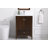 Modena 24'' Single Bathroom Vanity with Ceramic Top-566648539