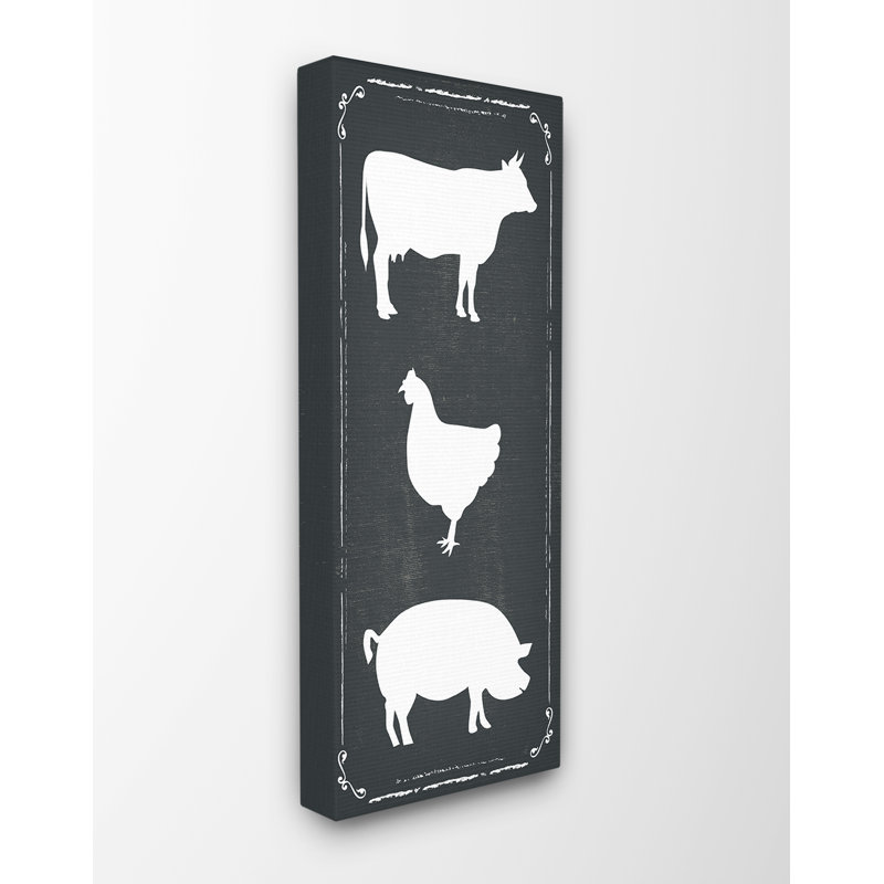 « farm animal », impression, Toile tendue