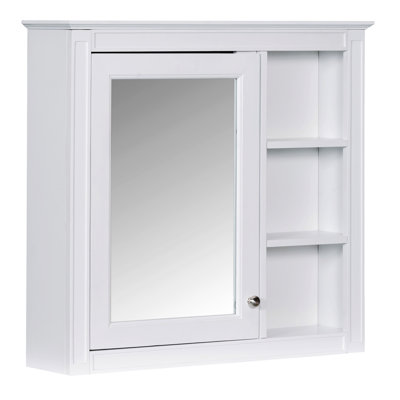 Mekensie 29.97'' W 28.05'' H Medicine Cabinet Mirror