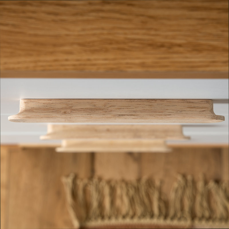 Lala Little 3-drawer dresser, White/Red Oak