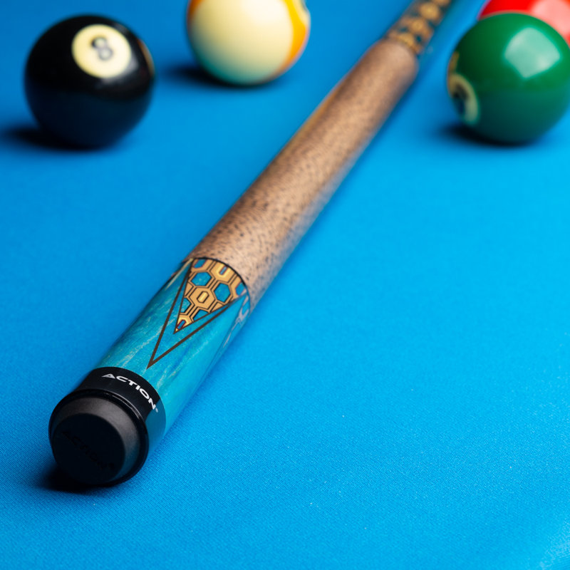 Action Cues Wood Pool Cue