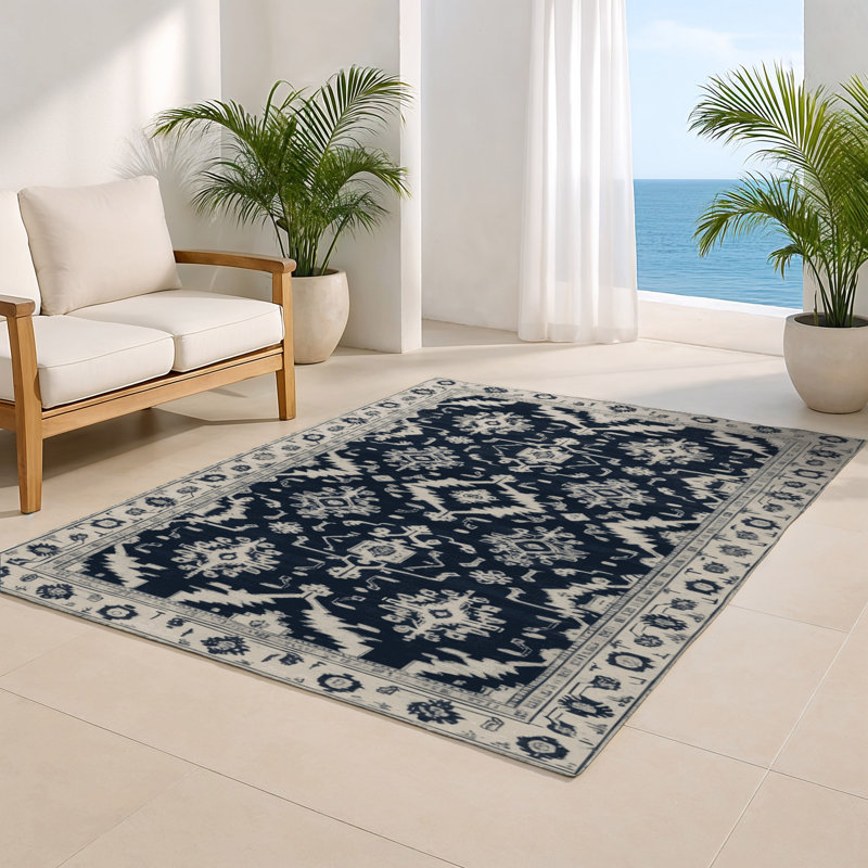 Tapis gris intérieur et extérieur surteint, Rectangulaire 8 pi x 10 pi