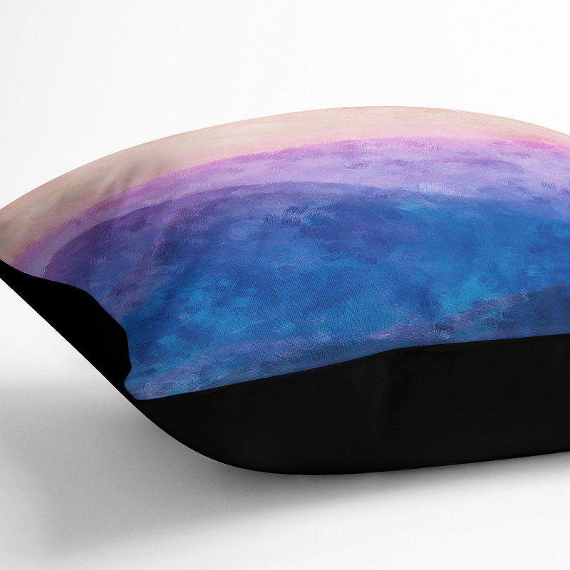 Square Cushion, Black, 40cm H x 40cm W x 15cm D