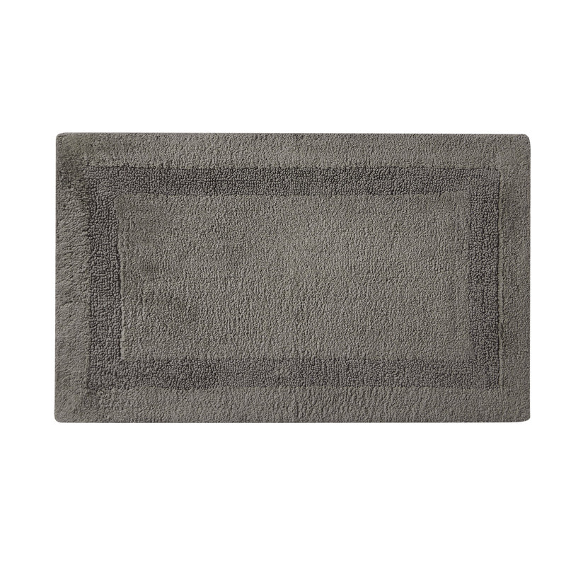 Tapis pour salle de bain Papastamelos (24x40), Gris foncé