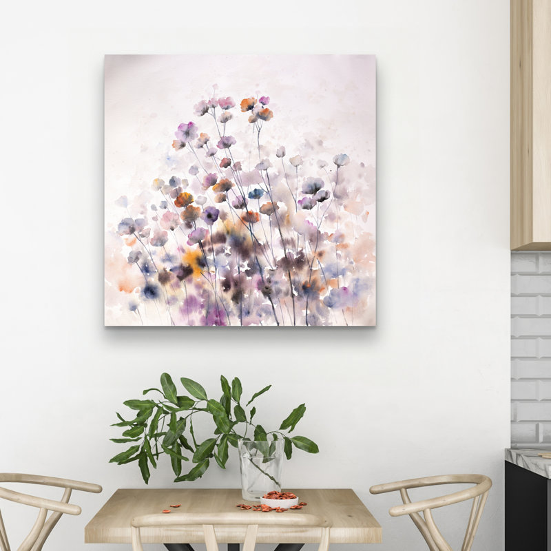 Wildflowers - 32"x32" art on canvas