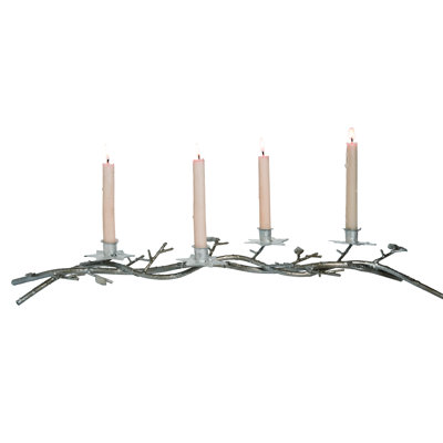4'' H Metal Tabletop Candelabra