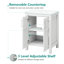 Meuble-lavabo autoportant avec lavabo-117220439