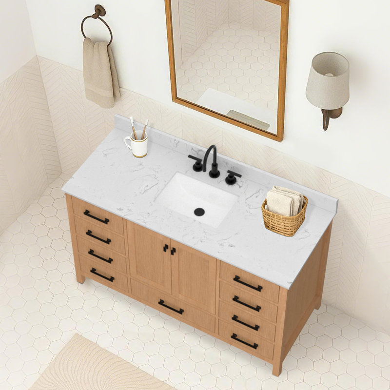 Cholena 54 Inch Bathroom Vanity With Single Sink