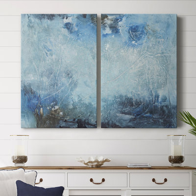 Coastal Seas III - Toile tendue avec châssis de qualité supérieure - Prêt à être accroché