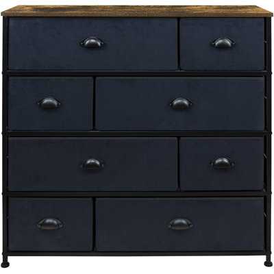 Commode 8 tiroirs l 34 po