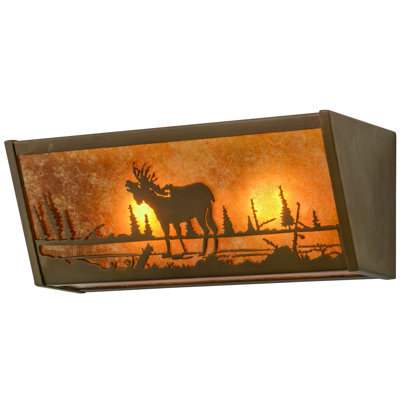 Rustic Lodge 2 - Light Bath Bar
