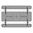 96" Rectangular Picnic Tables Black-122200393