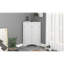 Armoire de rangement triangulaire pour salle de bain avec tablettes réglables pour la salle de bain-834975472