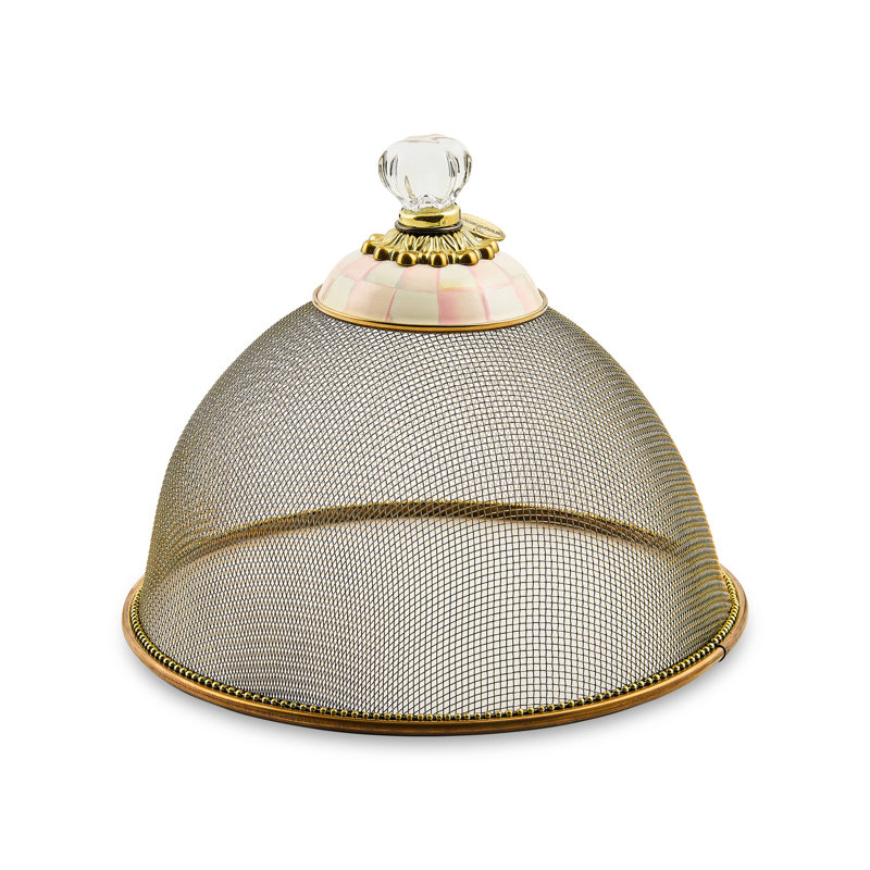 Rosy Check Mesh Dome