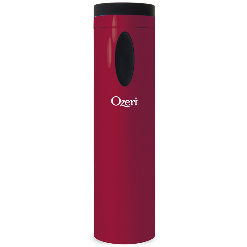 Ouvre-bouteille et tire-bouchon Fascina, par Ozeri, Rouge moteur