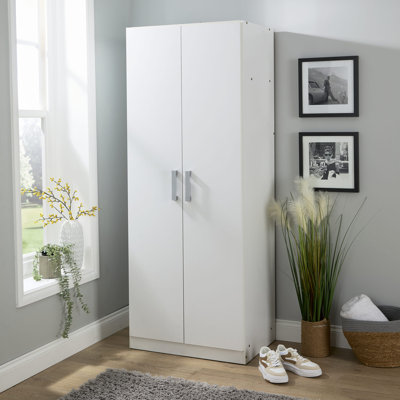 2 Door Manufactured Wood Wardrobe