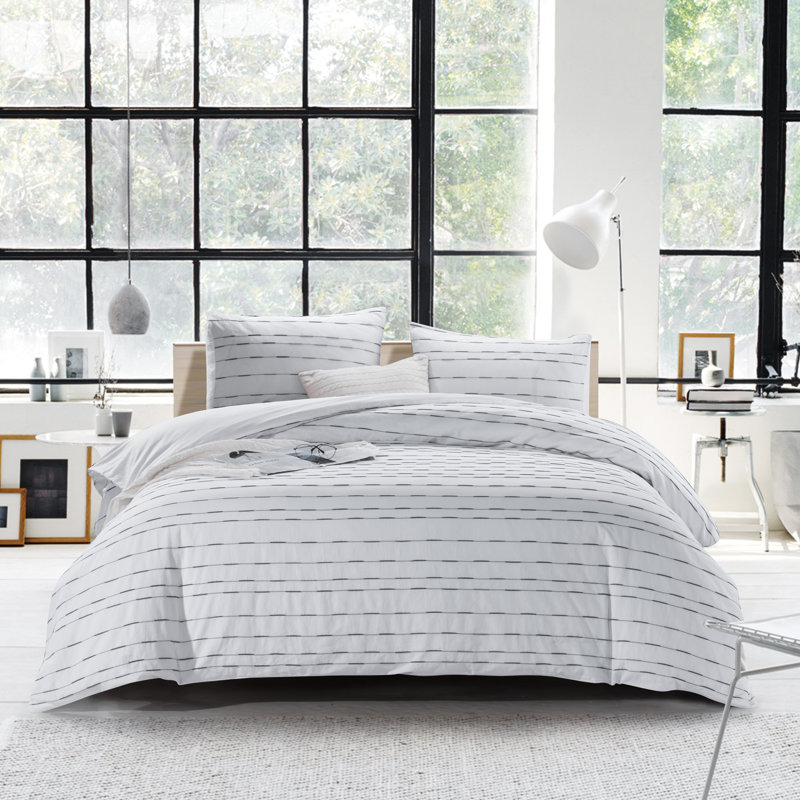 Ensemble de housse de couette standard en coton Zari, null, null