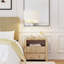 Cassius 2 - Drawer Nightstand in Light Brown