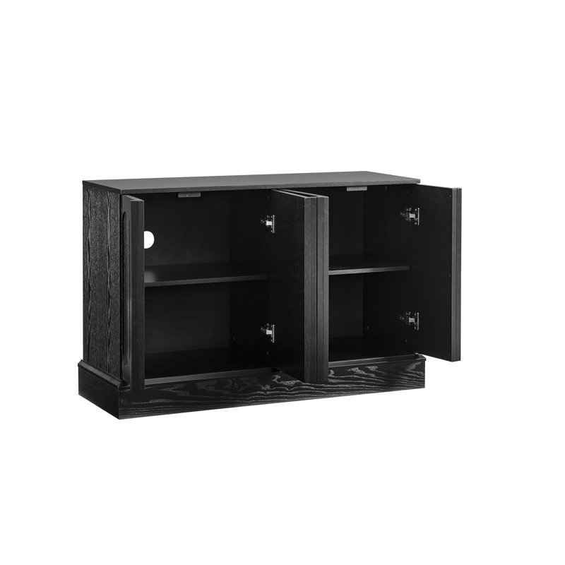 Armoire Mid-Century, Black