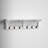 6 - Hook Wall Mounted Coat Rack