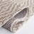 Martha Stewart Cotton Geometric Rug in Taupe-73725371