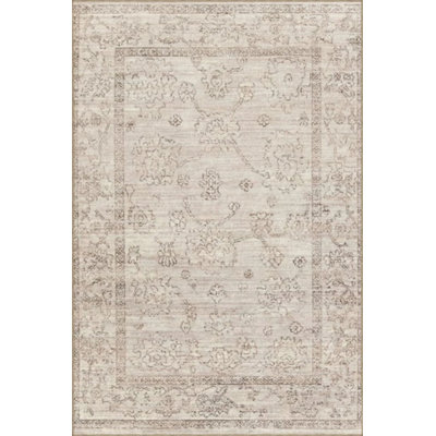Traditional Geometric Woven Based Washable Carpet