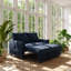 Upholstered 57.48 " Linen Sofa Bed