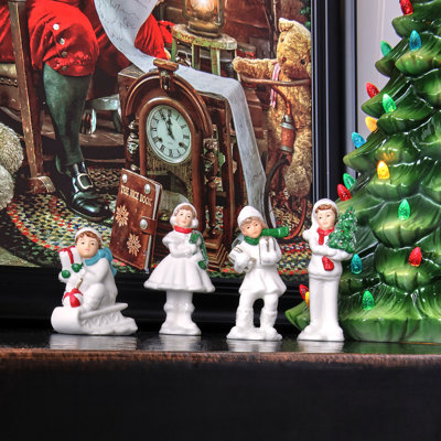 2.5-4.5" Porcelain Winter Children