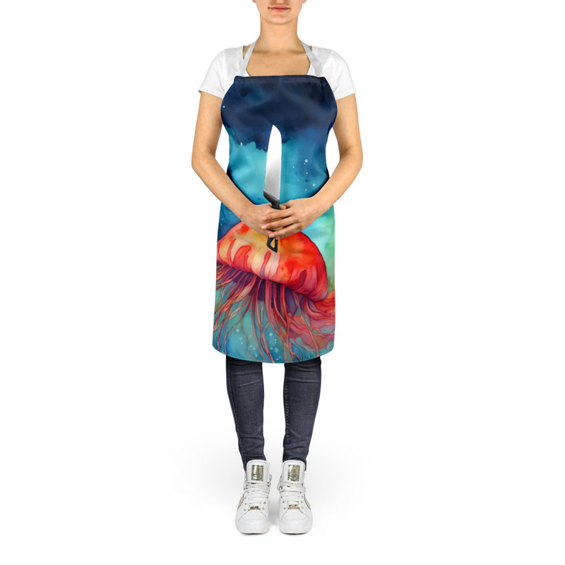 No Pattern Bib Apron