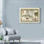 « tropical map of cuba », reproduction d’impression sur toile tendue-33423142
