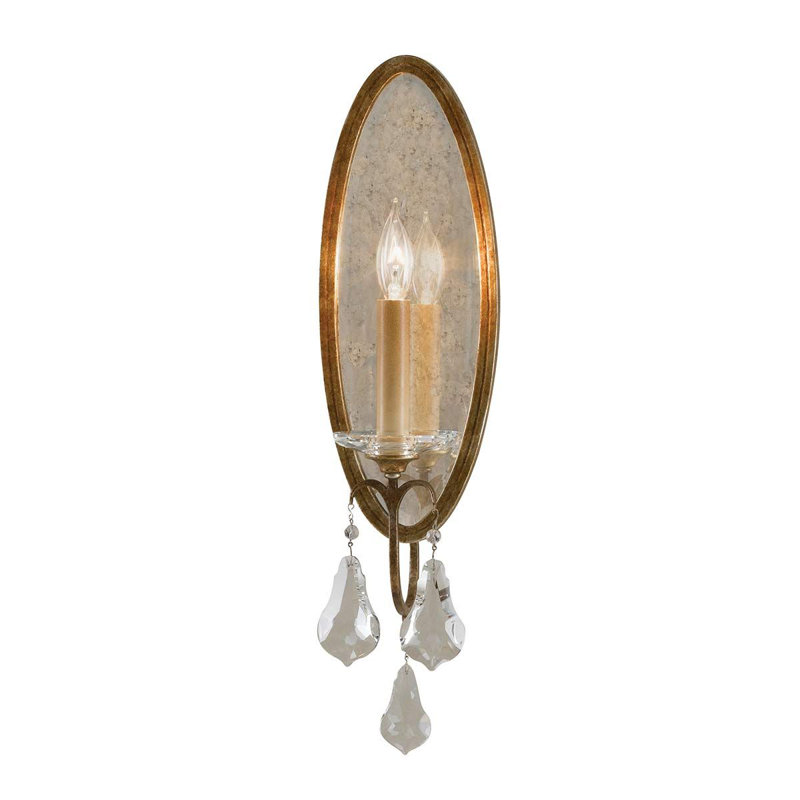 Carnanreagh Steel Candle Wall Light