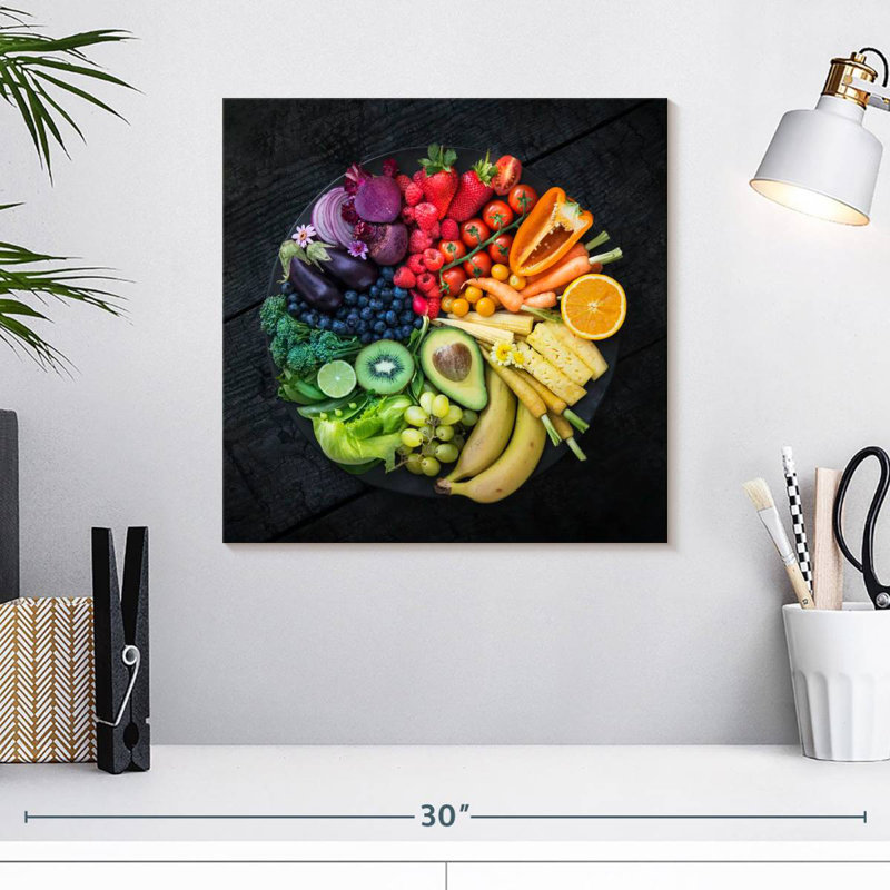 Arney couleurs de nourriture saine, H 16 po x l 16 po