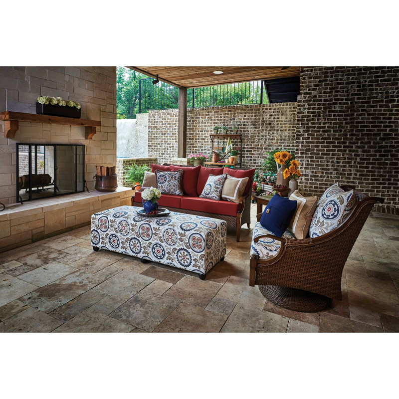 Province Upholstered Bench W/ Premium Sunbrella Fabric