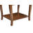 Kystin Solid Wood 2-Shelf End Table With Storage-399040787