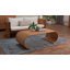 Table basse en rotin naturel Bali & Pari Palm Waterfall