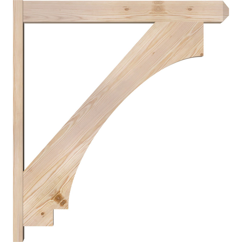 Imperial Craftsman Outlooker, 36" D x 40" H, 5 1/2" W Douglas Fir (Smooth)