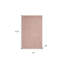 Tapis intérieur antidérapant rose 3 pi x 5 pi-45982122