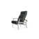 Chaise de patio inclinable avec coussins Askar