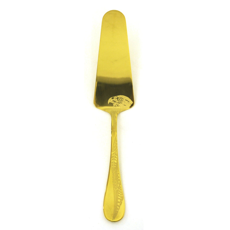 Caccia Cake Server - 12 Pieces, Oro